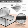 Windspeed Attic Stairs Insulation Cover with Zipper 54x25x11 in Attic