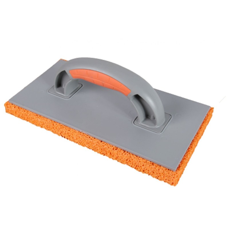 Orange Soft Rubber 18mm Sponge Float 280 x 140mm Plastering,