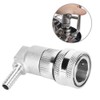 Stainless Steel Ball Lock Keg Quick Connector Dispenser Tool Self