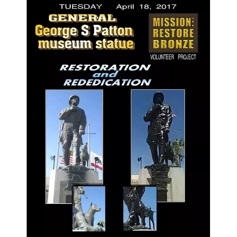 Refinish your Bronze Statues and grave markers protective Clear Bronze