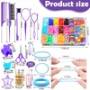 Hair Accessories for Girls, 1698 Pcs Hair Rubber Bands with