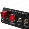 Switch, Racing Panel, Carbon Style, Push Start, Toggle Switch, Universal