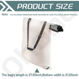 127-7040 Leaf Blower Vac Bag for Toro 137-2336 108-8994 Leaf Blower, Leaf Bag Replacement Fits Model 51436 51563 51581 51594 51599 51609 51619 51621 - by Ohoho