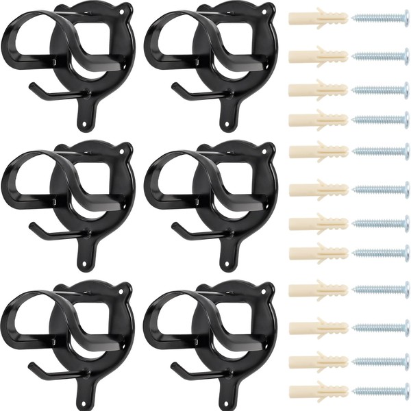 6 Counts Horse Bridle Rack, Bridle Bracket Bridle Hooks with