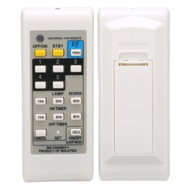 Universal Electric Fan Remote Control Replacement Electric Fan Remote Control Ergonomic Design for Home Hotel Office(RM-F900MK)
