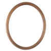 OVALCREST - Saratoga Picture Frame – Oval – Sunset Gold