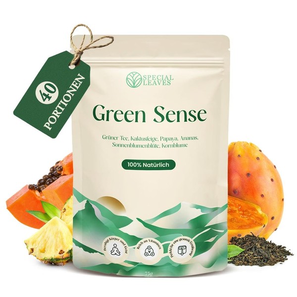Special Leaves Green Sense Green Tea, 75 g Loose Fruit