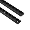 VanEssential 95" Venture Track T-6 Aluminium L-Track Black Anodized (Semi
