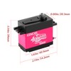GIXCEL 40KG High Torque Digital RC Servo, Waterproof Metal Gear