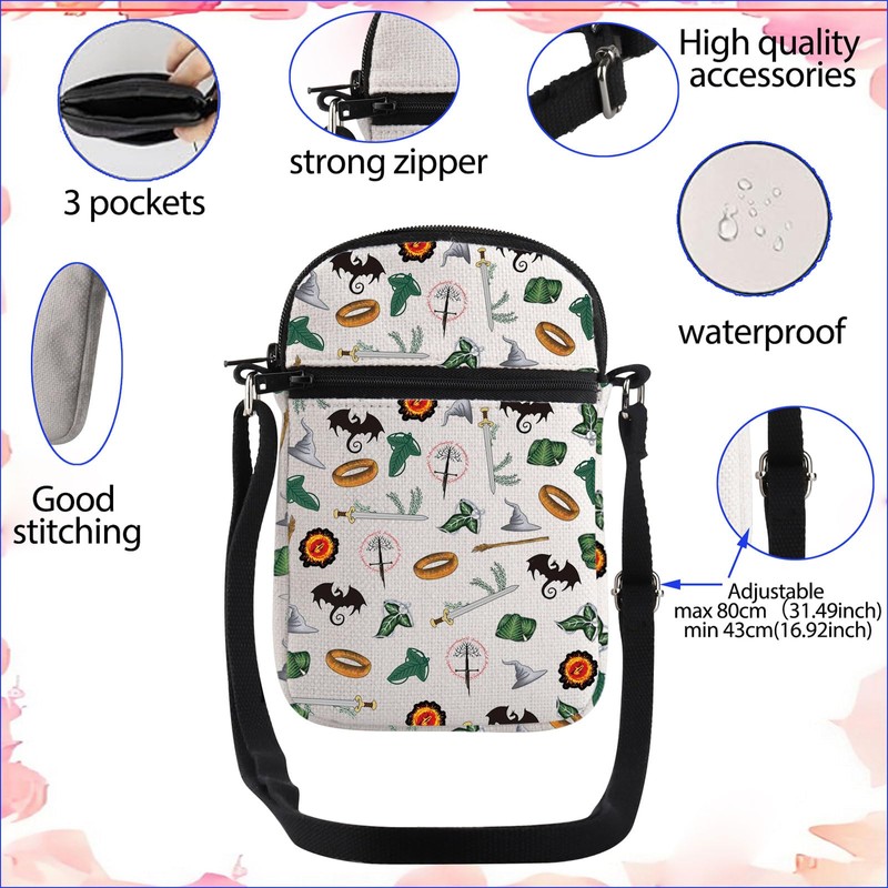 JYTAPP Movie Crossbody Bag The World Is Indeed Full Of