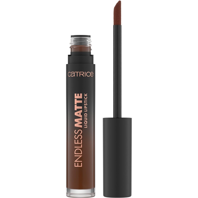 Catrice Endless Matte Liquid Lipstick, No. 100, Brown, Long-Lasting, Mattifying,
