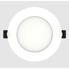 RAB WFRL4R99FA120WS Edge-Lit Wafer CCT Field Adjustable, 2700/3000/3500/4000/5000K All-in-one, No Housing Required (Smooth, 4")