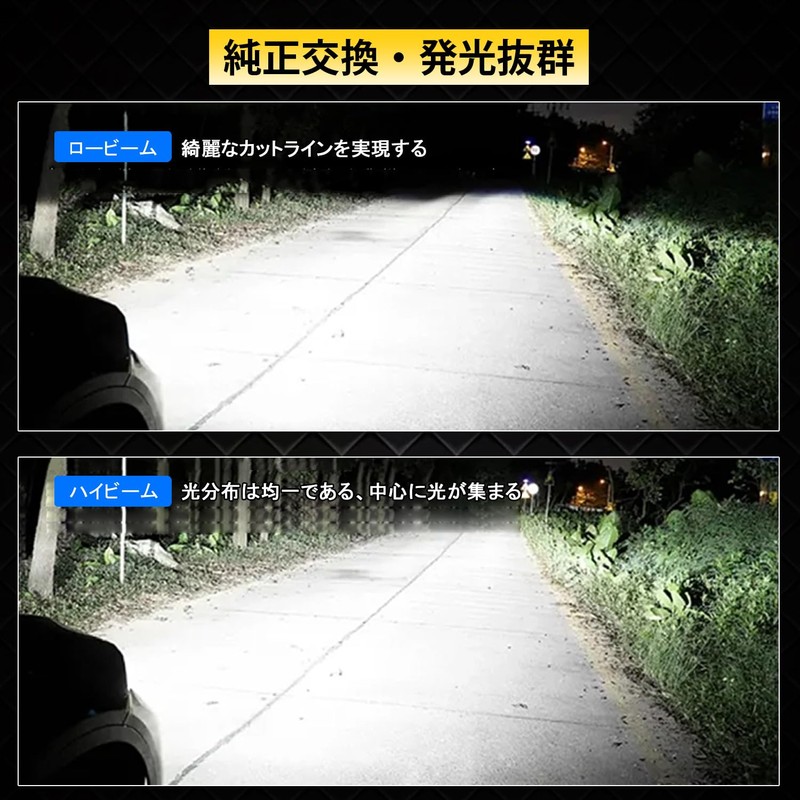 [Upgraded Version] RCP Headlight D4S HID Bulb, 6000K, Genuine Replacement,