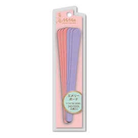 BN MiMits Emery Board MNG-08 Nail File, 6 Pieces (x1)