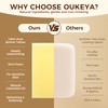 OUKEYA Natural Beef Tallow Soap Bar, Moisturizing, Gentle for Face