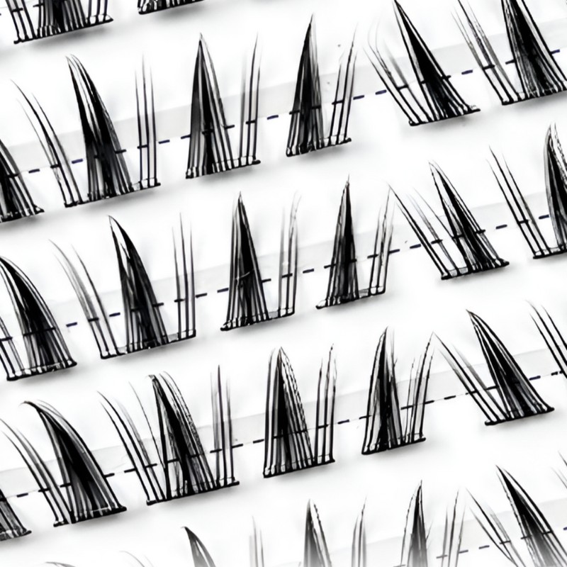 DioDet Full No-Need Large Capacity Idol Eyelash No Glue 8-11mm