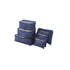 6PCS/Set Suitcase Storage Bags Luggage Organiser Clothes Packing Travel Cubes