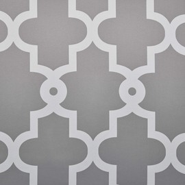 Exclusive Home Curtains Ironwork Sateen Woven Blackout Grommet Top Curtain Panel Pair, 52x63, Silver