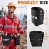 Phlosiyz Heavy-Duty Tear-Resistant Tool Bag with Reinforced Canvas,Flame Retardant Tool