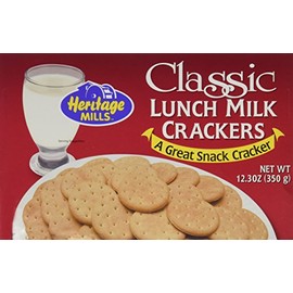 HERTAGE MILL CRACKER LUNCH MLK, 12.3 OZ