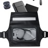 D14 IPX8 Waterproof Bag for Smartphones & Wallets - Ideal for Water Parks, Valleys, Water Activities - Functions as Hip Bag, Crossbody, or Clutch Waterproof Pack D14 White 2ea