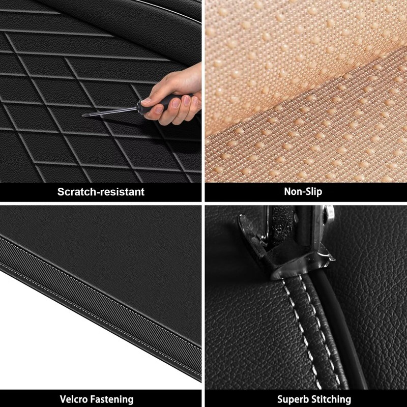 JIAMAOXIN 2 Front Seat Covers for Kia Optima 2002-2020: Waterproof