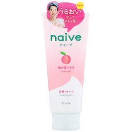 Espuma limpiadora facial KRACIE NAIVE PEACH, 130G