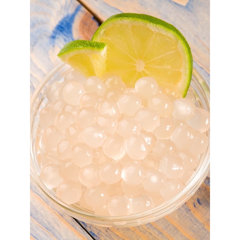 Tapioca Pearls, Tapioca Balls, White Tapioca Pearls For Boba Tea,