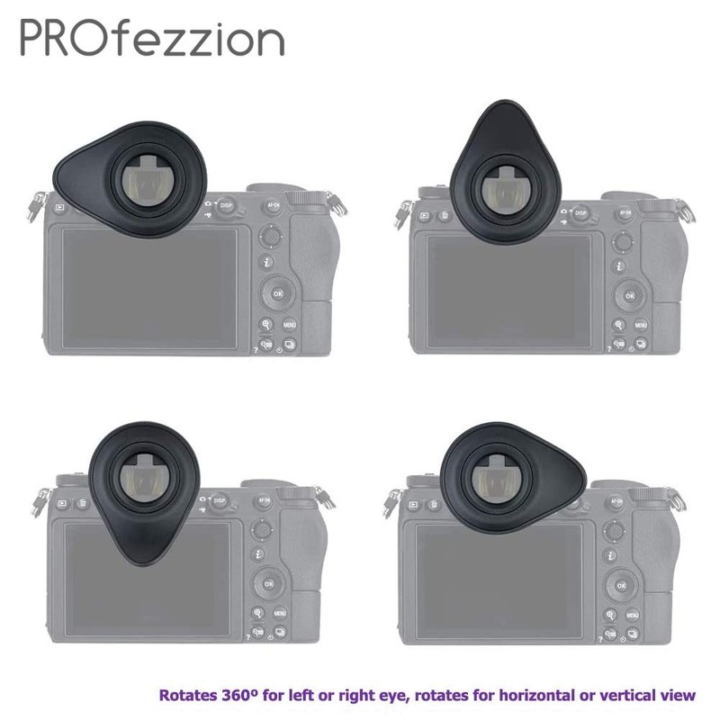 Oval Shape Eyecup for Nikon Z5, Z6, Z6II, Z7, Z7II