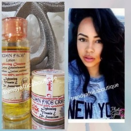 evob Golden face anti aging face cleanser x1 & Face cream x1  100% satisfaction