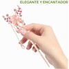 Beaupretty 3 Piezas Palos De Pelo De Flores Chinas Horquillas