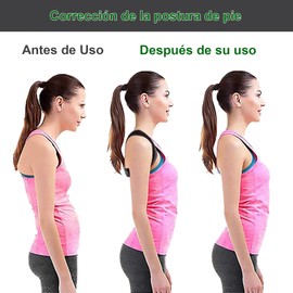 Corrector de Postura - Corrección de Espalda para Mujeres, Hombres y Adolescentes, Alivio de Dolor de Hombros y Cuello, Ajustable y Cómodo, Soporte para Clavícula y Espalda Superior (M, Busto 70-91cm)