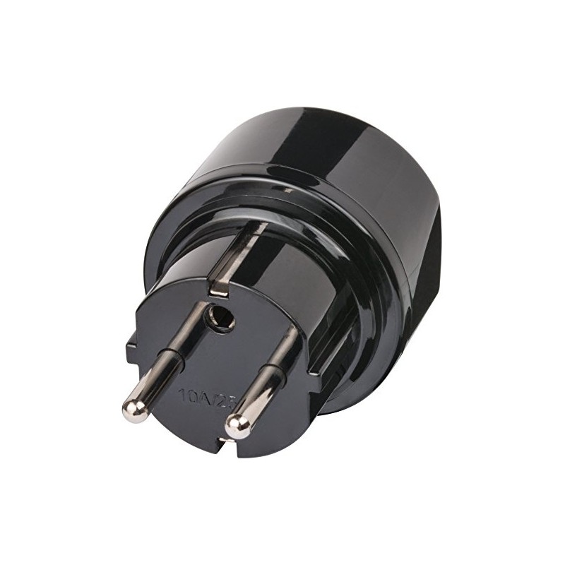 Brennenstuhl CH Travel Adaptor with Protective Contact 10 A 250
