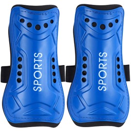 Ledeak Football Shin Pads, Kids Youth Shin Guards Beginner Elite Athlete Perforated Breathable Soccer Shin Pad, Football Shin Guards for Boys And Girls Teenagers Football Games Sports Training (S)