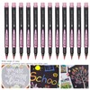12pcs Soft Head Marker Pen DIY Dry Fast Acrylic Paint