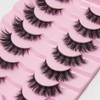 AKARA False Eyelashes Faux Mink Fluffy Eye Lashes Cat Eye
