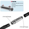 XLR Female to Female Audio Adapter, 3-Pin Connector, 2-Pack