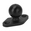 1 Inch Ball Mount Base Aluminum Alloy Rubber Universal Electronic