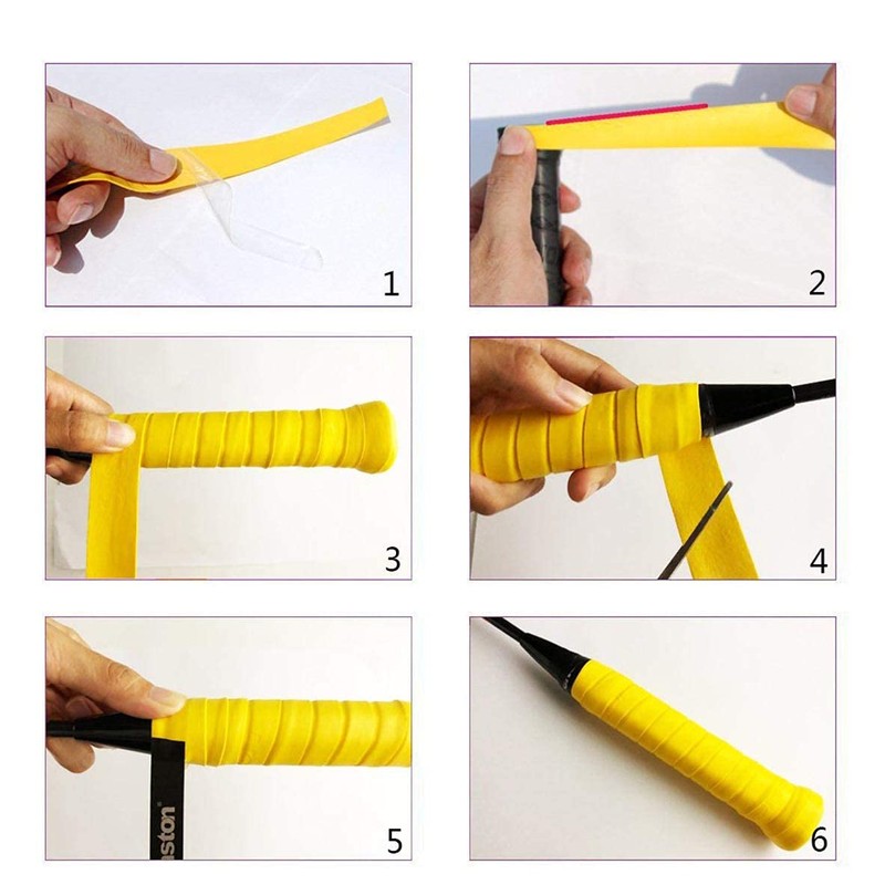 Senston Tennis Badminton Grip Tape Anti-Slip Multi-Pore Super Absorbent Type