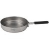 Lixada 1100ml Titanium Fry Pan Ultralight Grill Frying Pan with