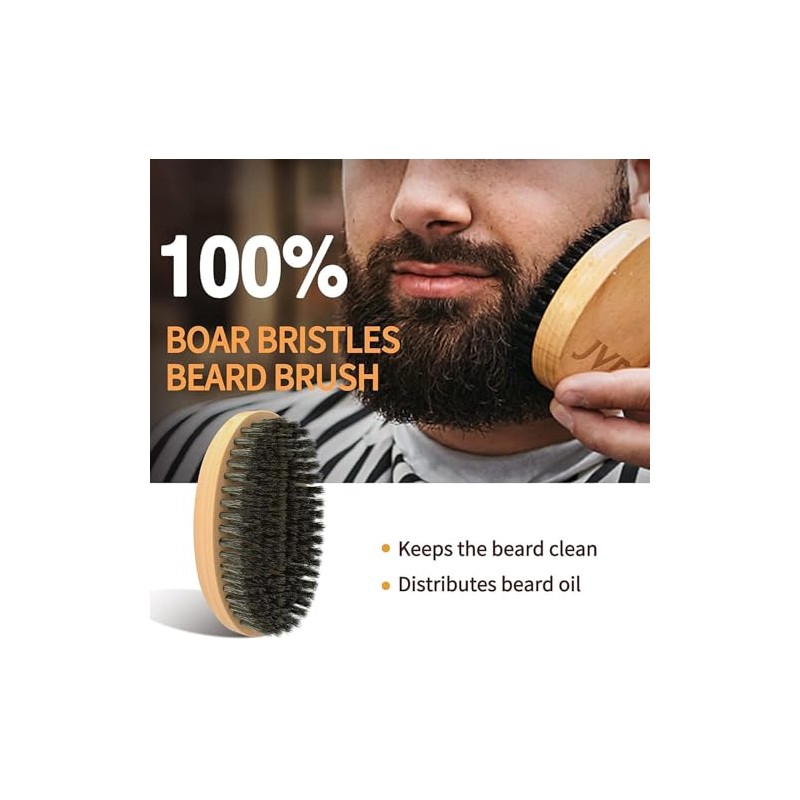 Jvr Kit Aseo Barba Hombres Cuidado Aceite Refrescante Aroma Limón