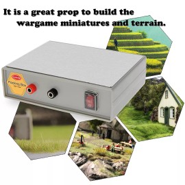 Evemodel Flocking Box Static Grass Flocking Applicator Machine Model Tool GJ08