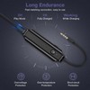 OQIMAX Bluetooth 5.0 Transmitter,Bluetooth Receiver,3.5mm AUX Bluetooth Transmitter Receiver with