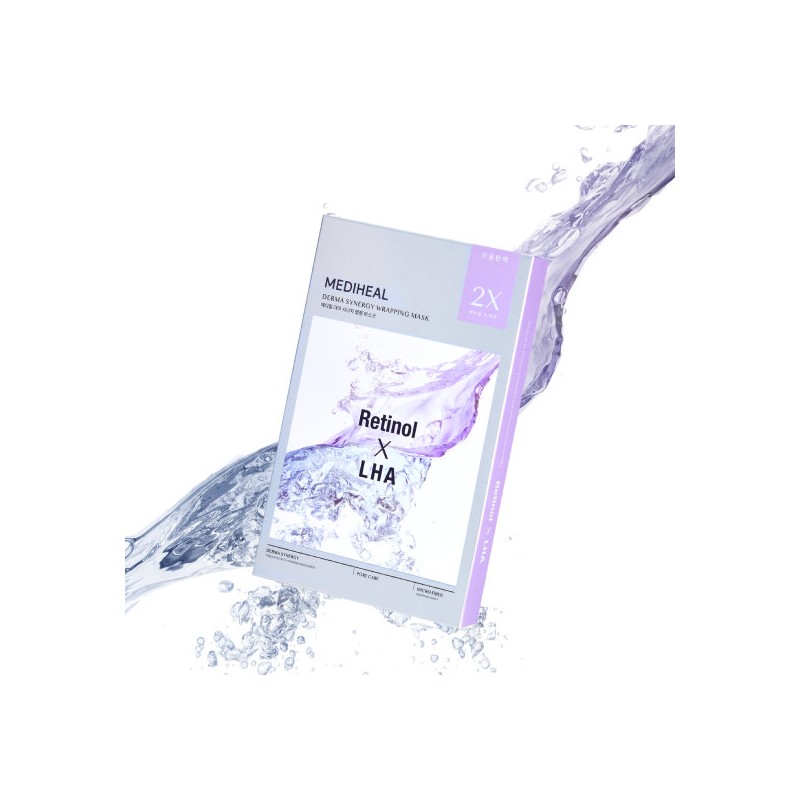 Mediheal (Retinol x LHA) Derma Synergy Wrapping Mask Pore Tightening
