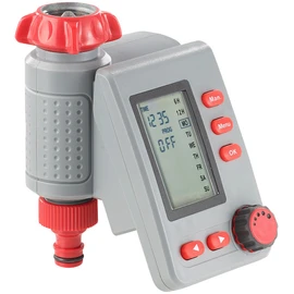 Royal Gardineer Irrigation Systems: Digital Irrigation Computer with Display and Magnetic Valve (Timer for Watering, Automatic Watering System, Garden Hose)