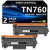 KCMYTONER TN760 Toner Cartridge Replacement Compatible for Brother TN-760 TN-730