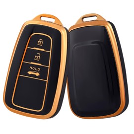 OFF WE GO Key Case, TPU Car Key Cover, Key Shell Compatible, Toyota Camry 70 Series, Corolla C-HR, Prius, 50 Series, RAV4, 50 Series, Avalon, C-HR Prius, 50 Series, Remote Control Case, Compatible