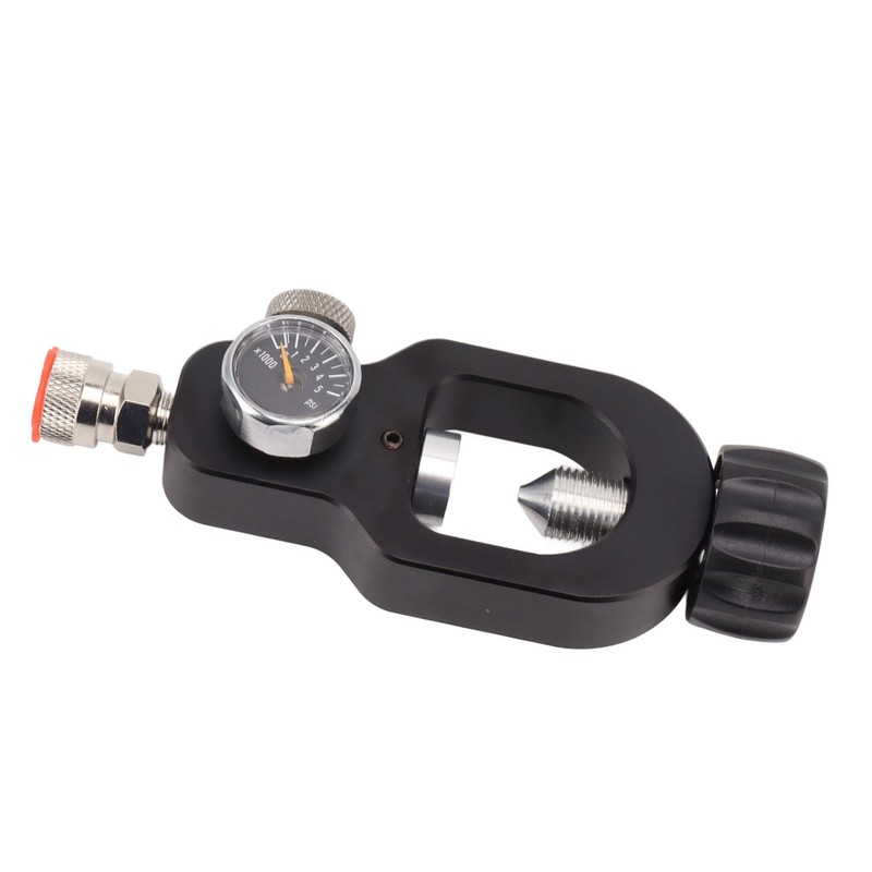 CO2 Cylinder Valve Tank Refill Adapter Good Sealing Leakage Proof