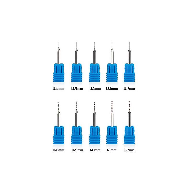 DSPIAE DB-01 Pin Vise Tungsten Steel Drill Bit 0.7mm for