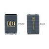 Duo Reversible 120 White DUO Reversible Lure Case, Pearl Black/Gold